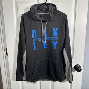 Oakley men’s lightweight hoodie, size M, gray.‎ Layer, spring